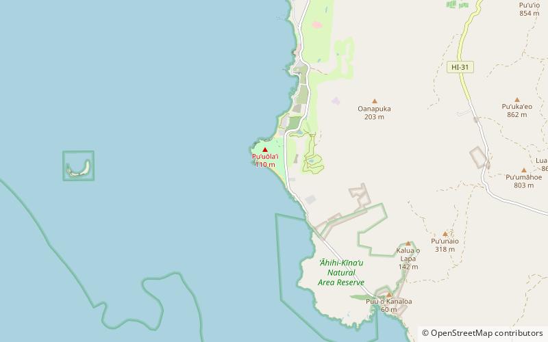 big beach maui location map