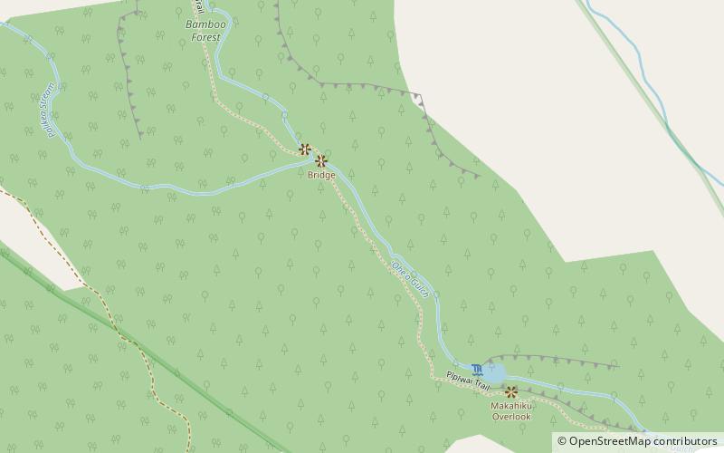 Pipiwai Trail location map