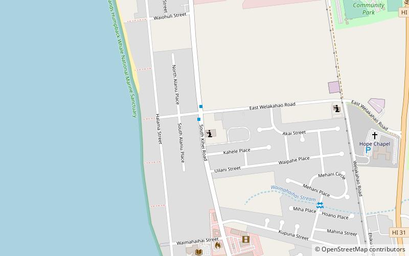 Kihei Baptist Chapel location map