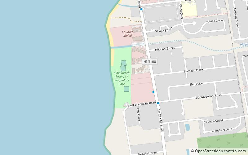 kihei beach reserve waipuilani park location map