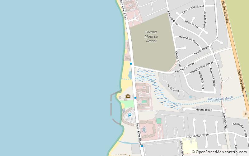 kalepolepo beach park kihei location map