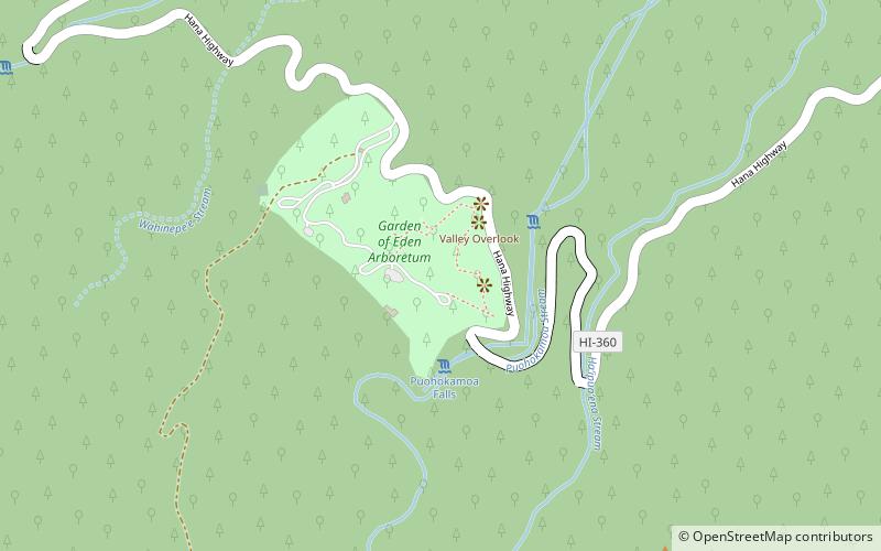 Garden Of Eden Arboretum location map