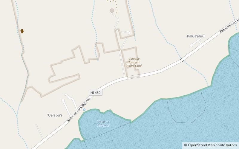 hokukano ualapue complex molokai location map