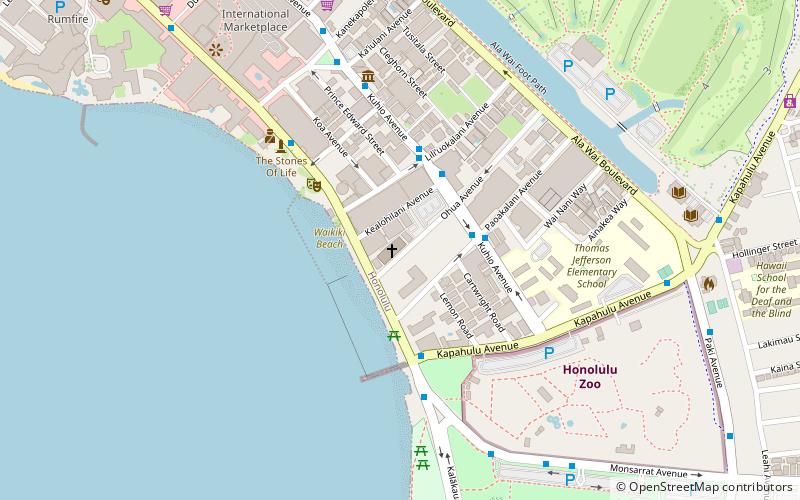 Saint Augustine by the Sea Catholic Church location map