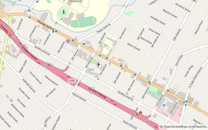 Saint Patrick Catholic Church location map