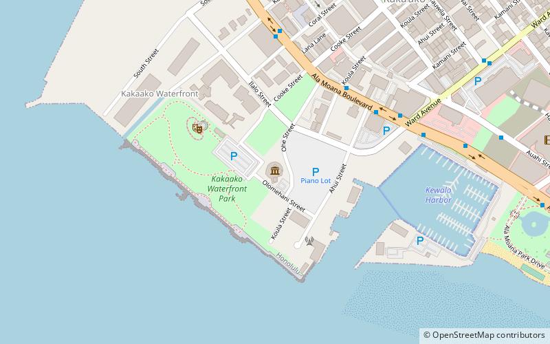 Hawaii Children's Discovery Center location map