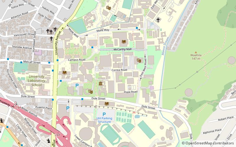 Hawaii Center for Volcanology location map