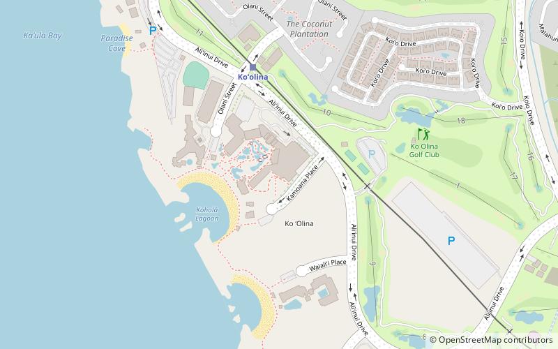 Ko Olina location map