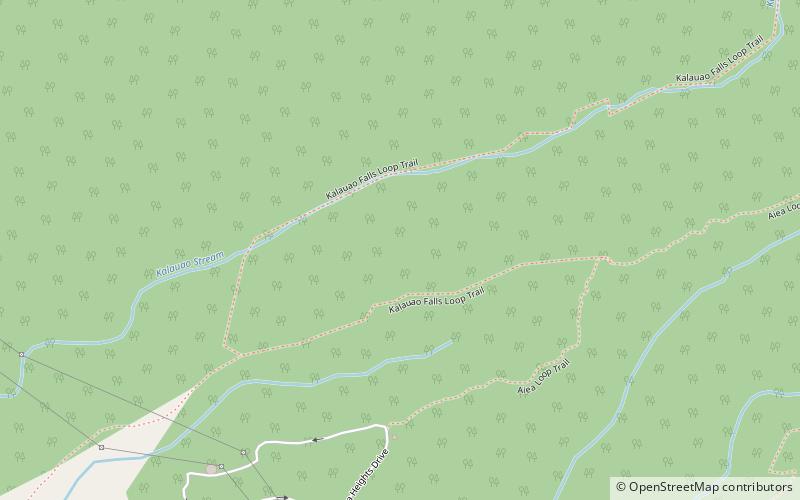 Kea'iwa Heiau State Recreation Area location map