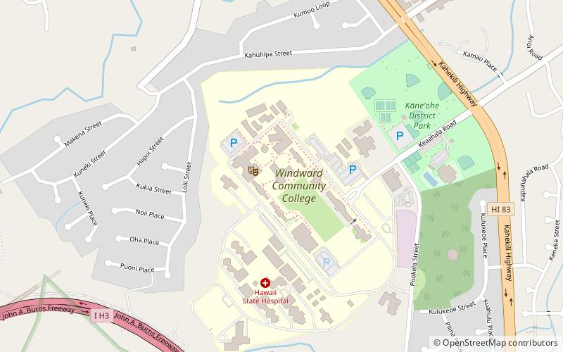 Windward Community College location map