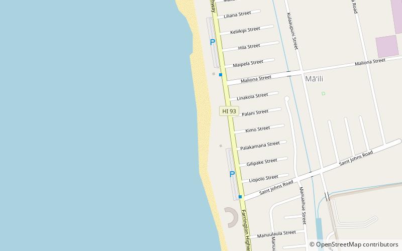 Maili location map