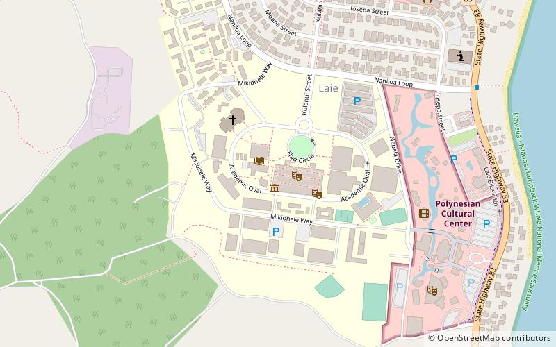 Brigham Young University–Hawaii location map