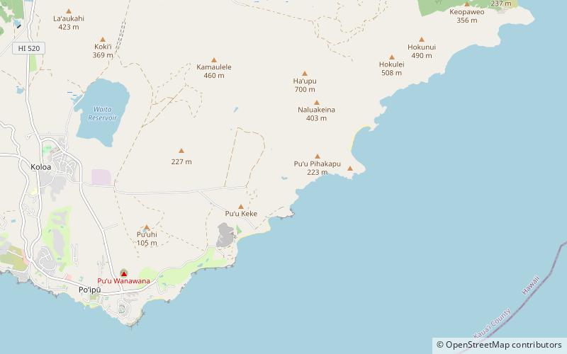 Ha'ula Beach location map