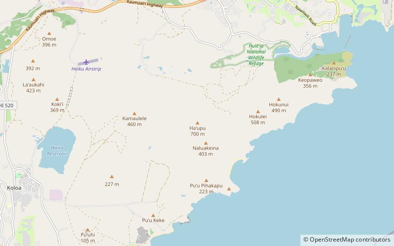 Hā'upu location map