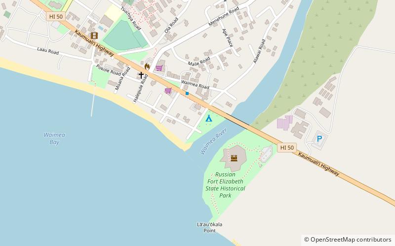 lucy wright park kauai location map