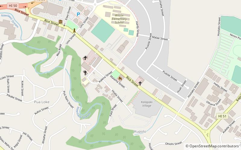 kalena park lihue location map