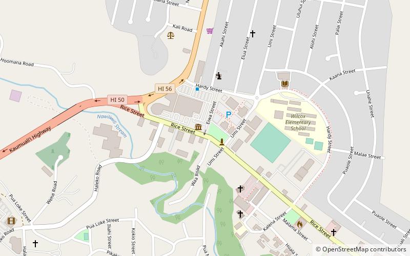 Kauai Museum location map