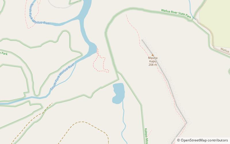 Fern Grotto location map