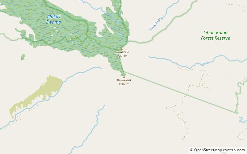 Kawaikini location map