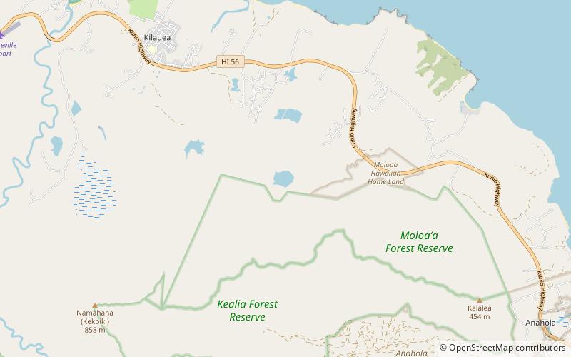 Kaloko-Dammbruch location map