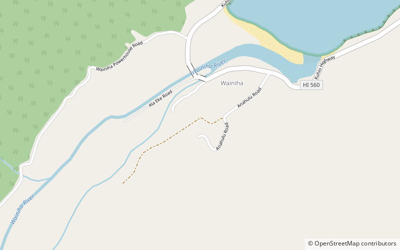 wainiha hanalei location map