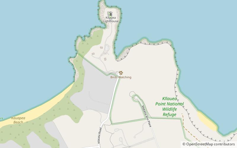 kauai national wildlife refuge complex location map