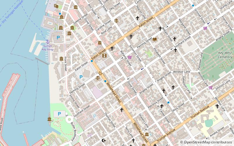 San Carlos Institute location map