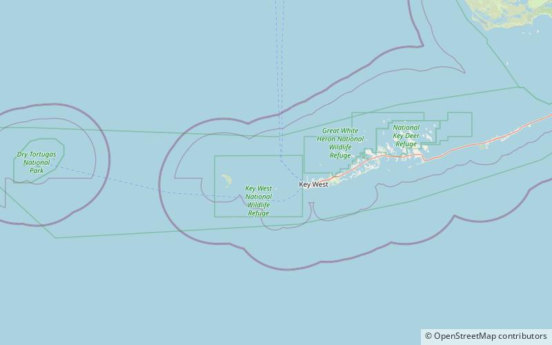 cottrell key key west location map