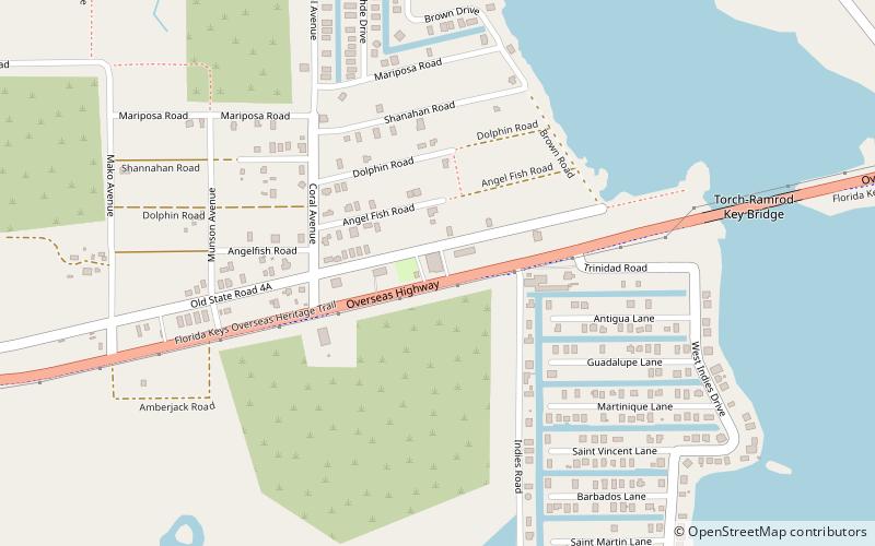Ramrod Key location map