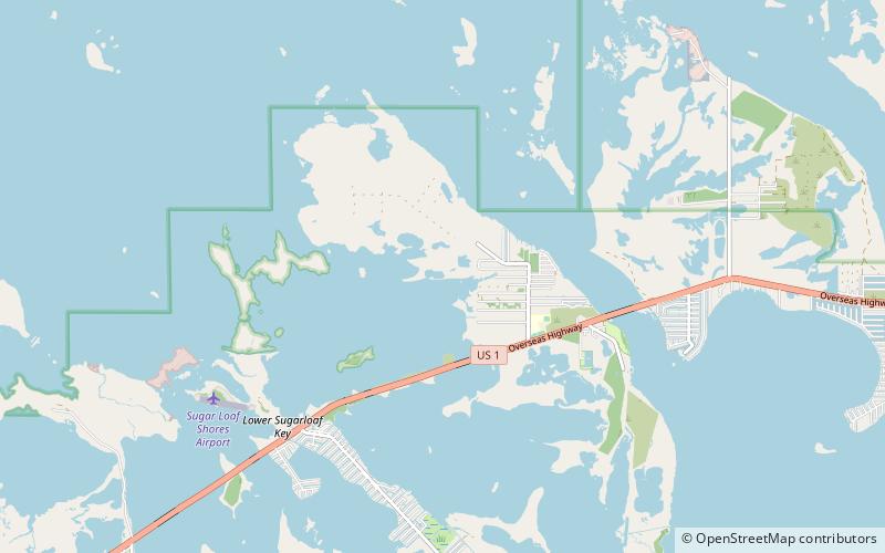 Florida Keys location map