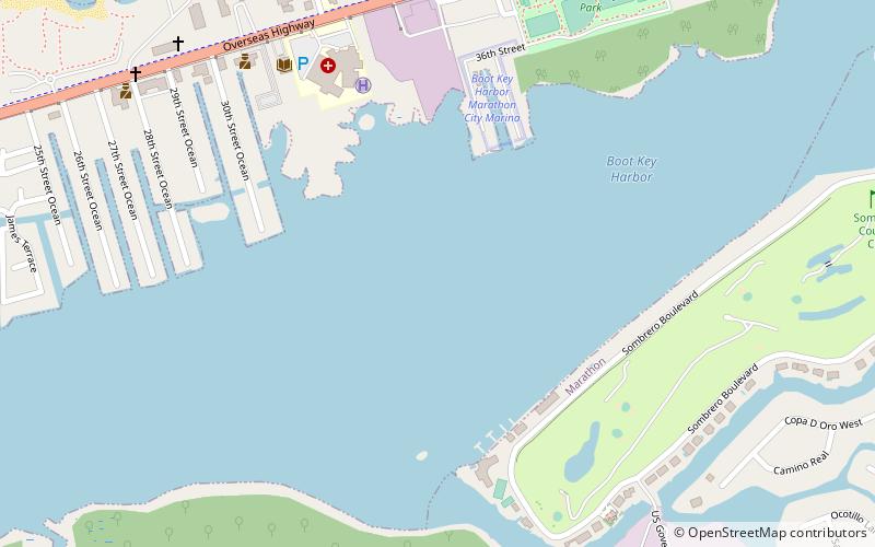 Boot Key Harbor location map