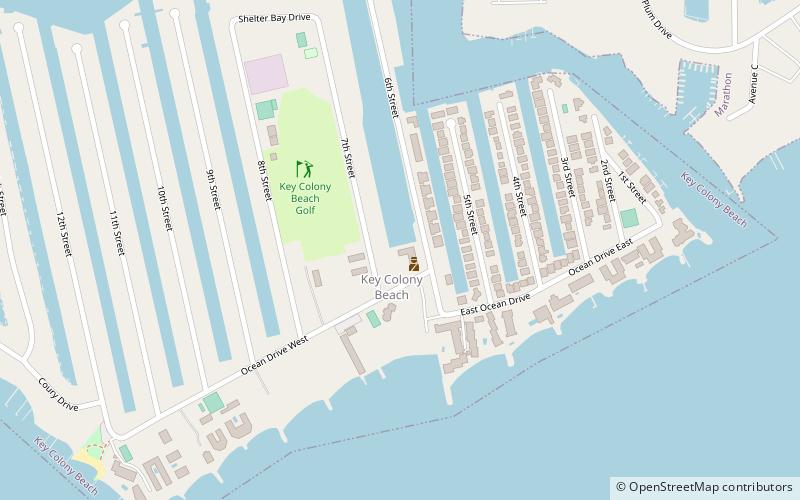 Key Colony Beach location map