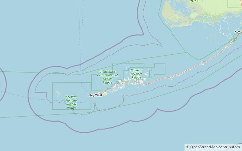 Great White Heron National Wildlife Refuge location map