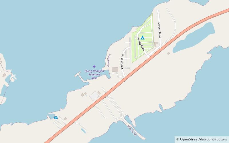 Grassy Key Marina location map