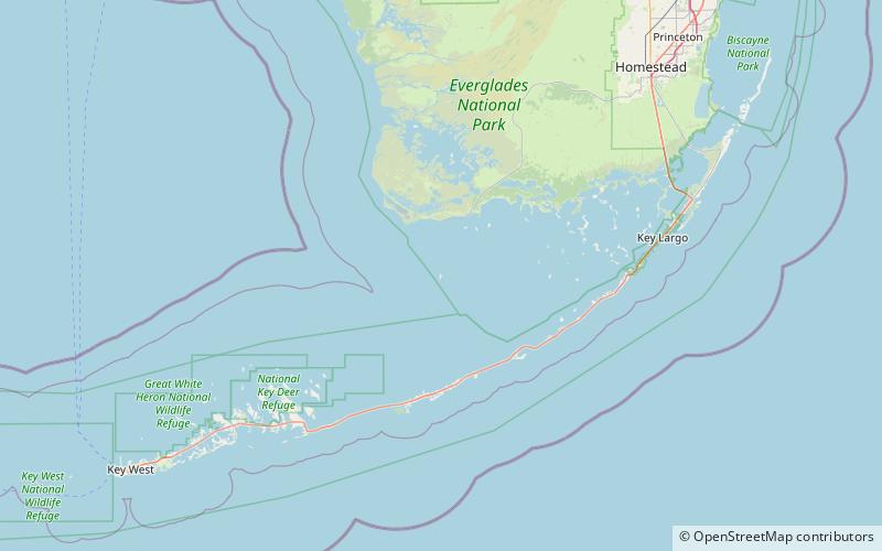 South Florida rocklands location map