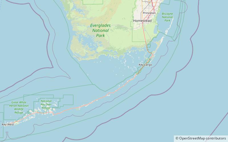 Everglades & Dry Tortugas Biosphere Reserve location map
