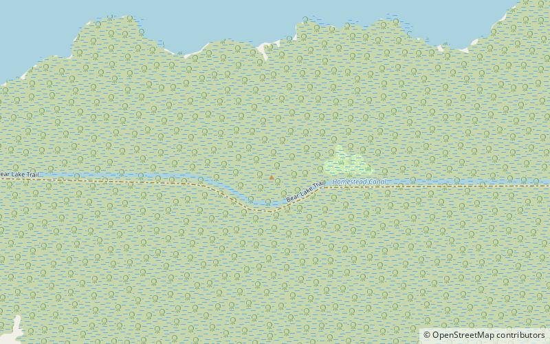 bear lake mounds archeological district parc national des everglades location map