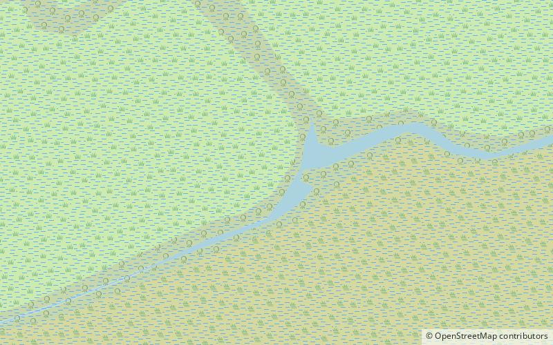 cane patch park narodowy everglades location map
