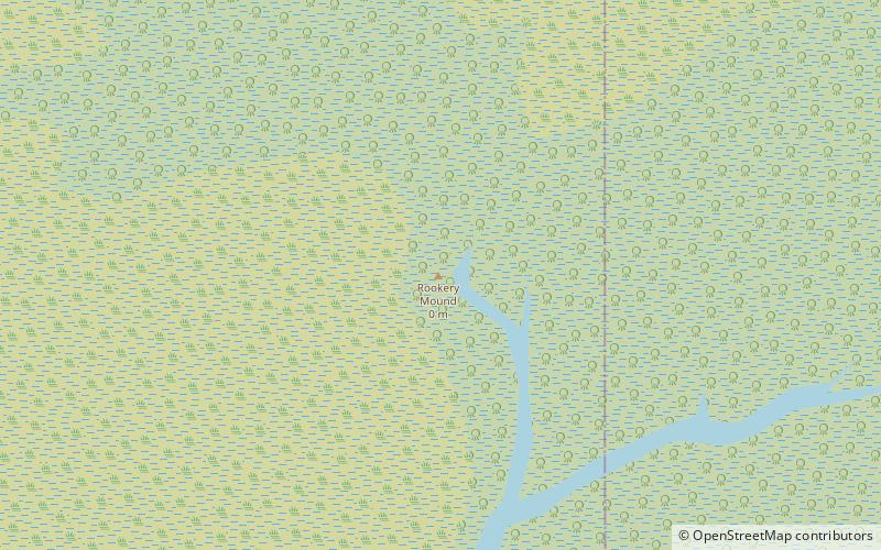 rookery mound park narodowy everglades location map