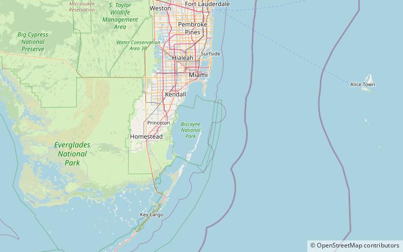 Boca Chita Key location map