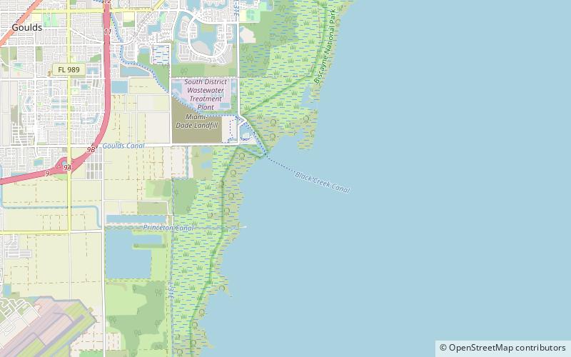 Black Point Marina location map