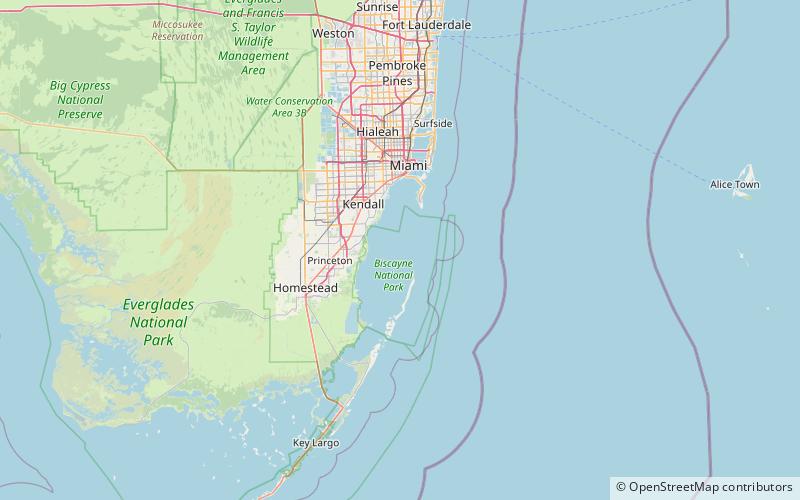 Bahía Vizcaína location map