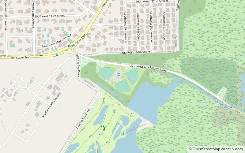 Chapman Field Park location map