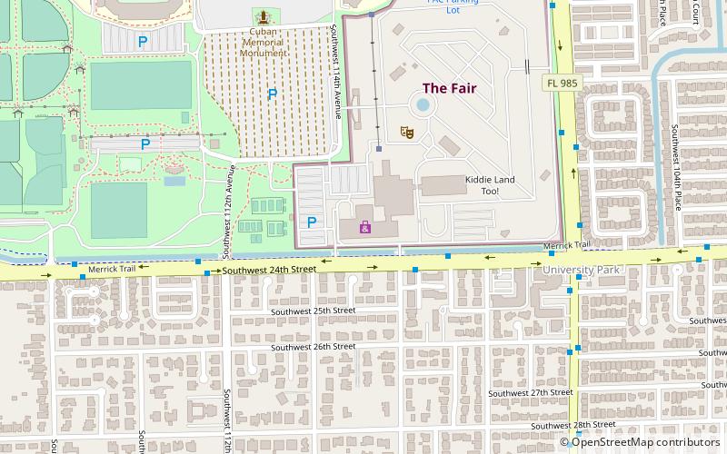 edwards hall miami location map