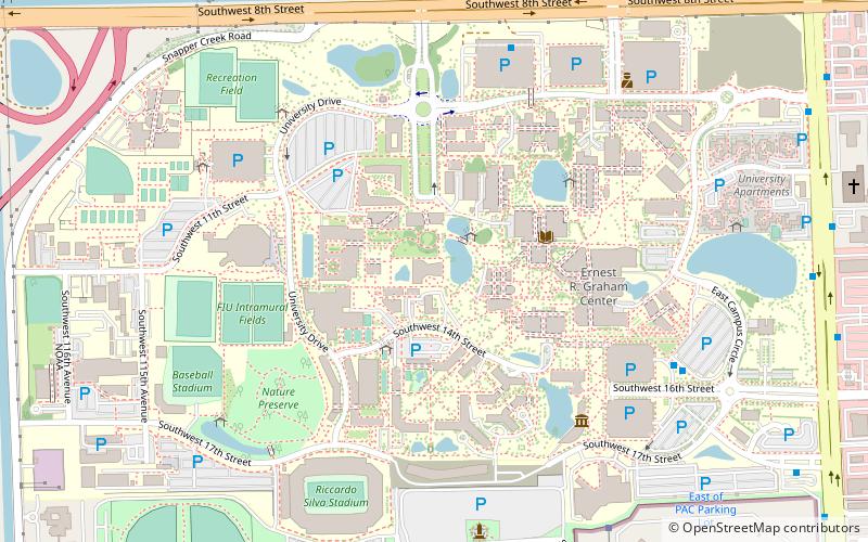 Florida International University location map
