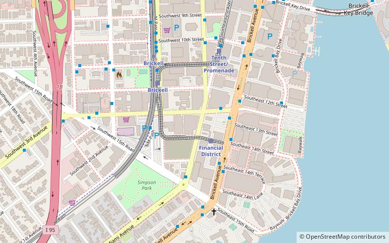 SLS Brickell location map