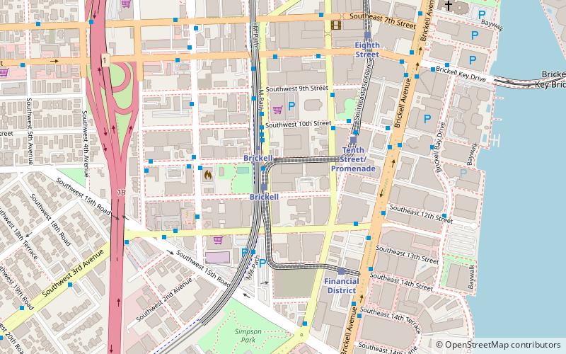 Vue at Brickell location map