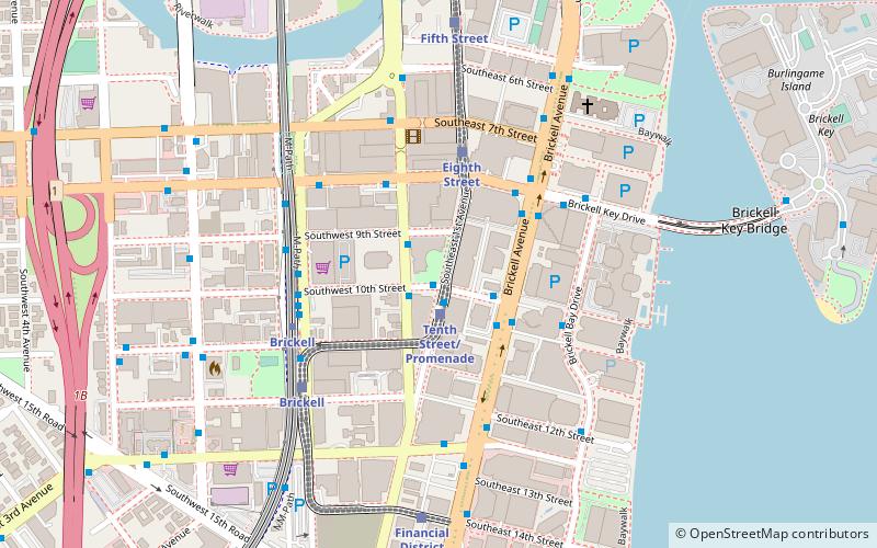 Brickell Flatiron location map
