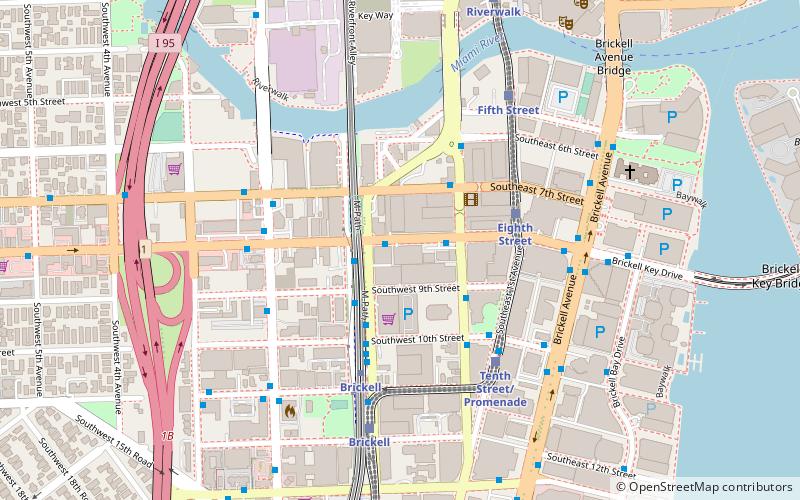 Solitair Brickell location map
