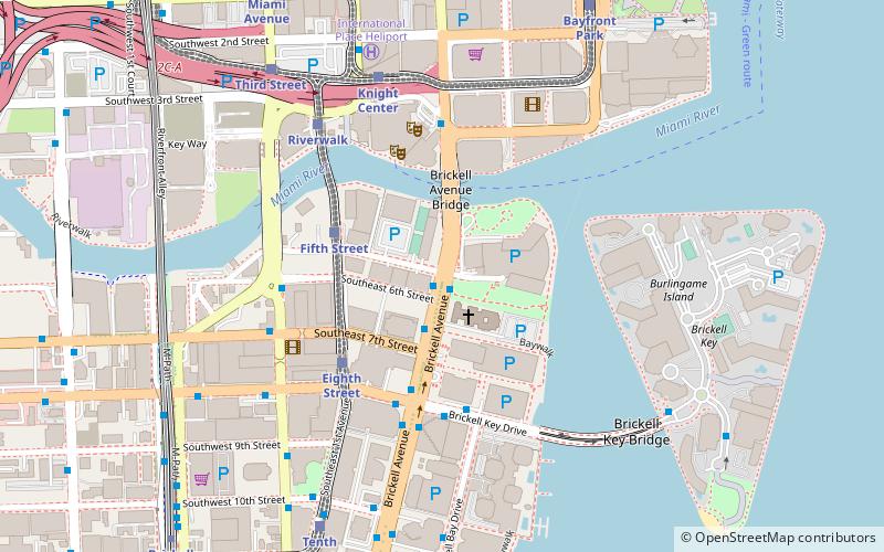 500 Brickell location map